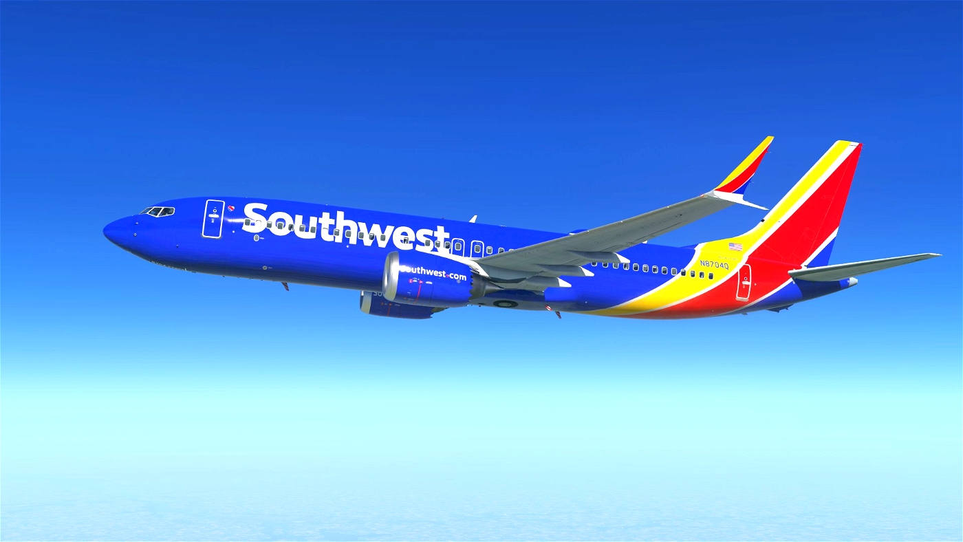 Southwest - Heart | 737-MAX8 (Max Team Design) [PACK] » X-Plane 12
