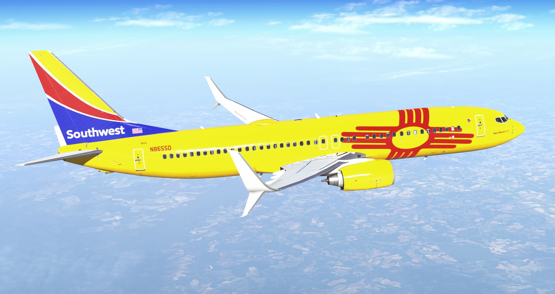 Southwest - New Mexico One | 737-800 (Zibo + LevelUP) - X