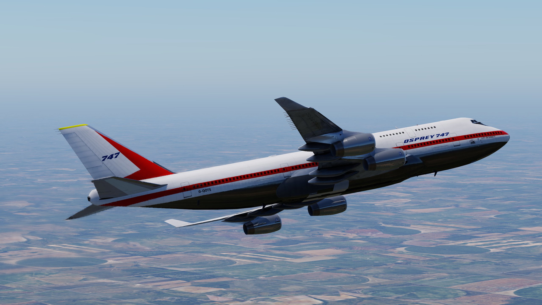 Sparky 747-400 | Osprey Airways 