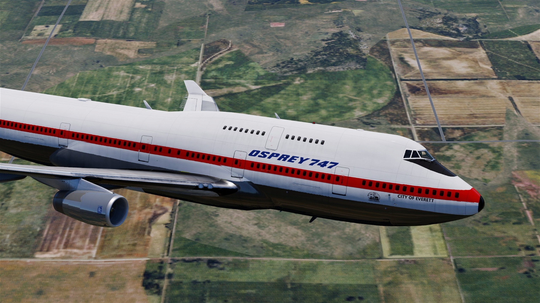 Sparky 747-400 | Osprey Airways 