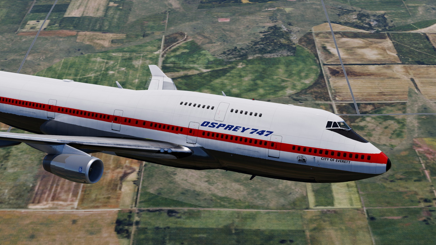 Sparky 747 400 Osprey Airways Spirit Of Joe Sutter X Plane to Sparky 747 400 Osprey Airways Spirit Of Joe Sutter X Plane to