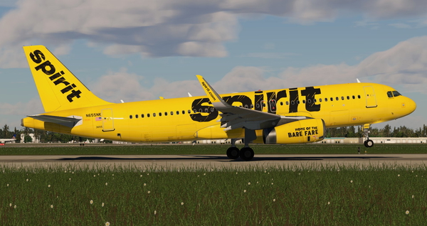 Spirit Airlines A320-232 Sharklet Pack