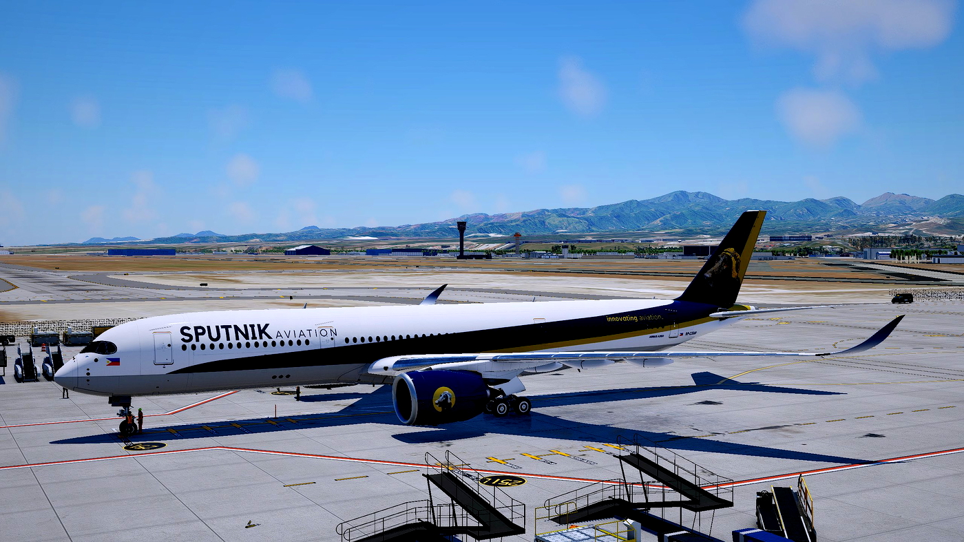 Sputnik Aviation FlightFactor A359 90k livery - X-Plane.to