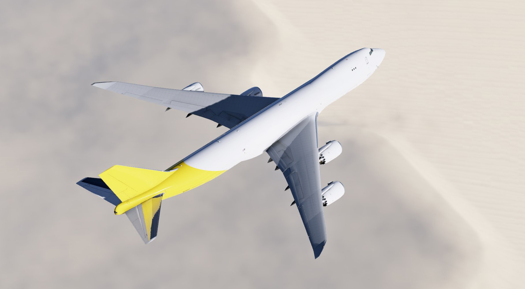 SSG-747-8 POLAR AIR CARGO DHL - X-Plane.to