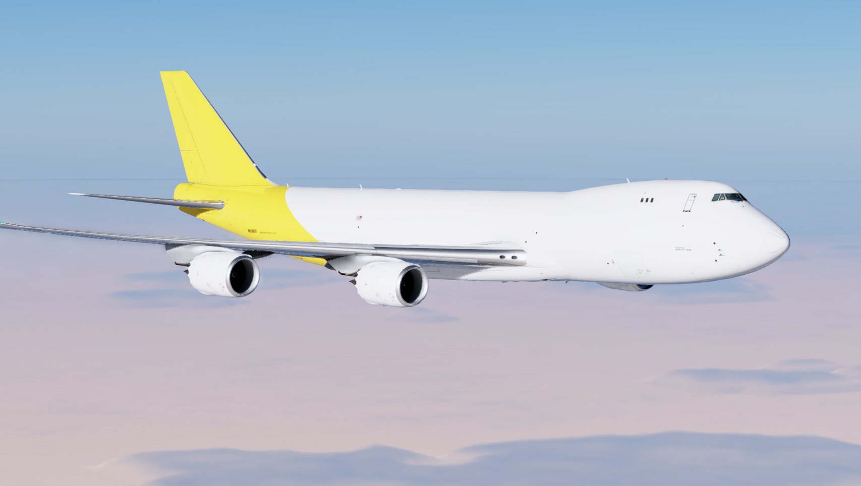 SSG-747-8 POLAR AIR CARGO DHL - X-Plane.to