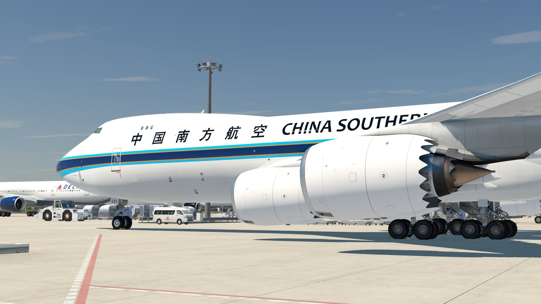 SSG 747-8 v2.7 China Southern Cargo (fictional) - X-Plane.to