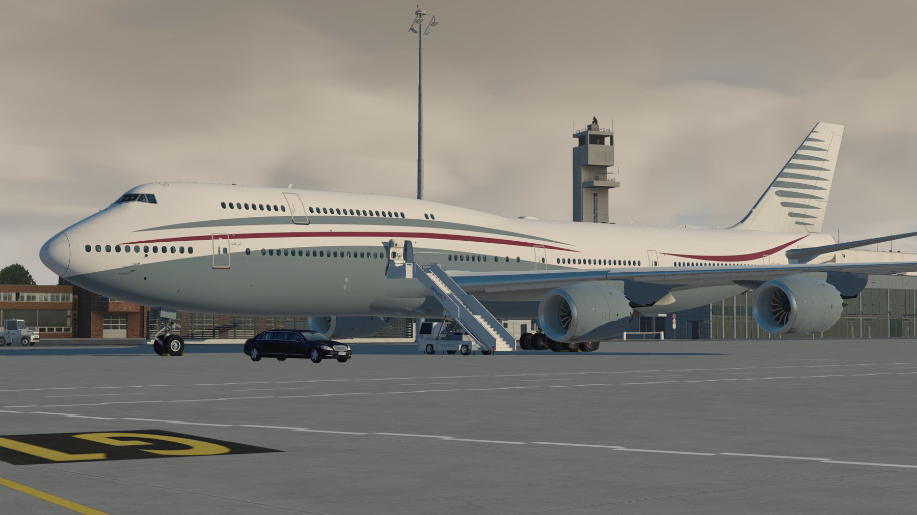 SSG 747-8 v2.7 Qatar Amiri VVIP A7-HBJ » X-Plane 12