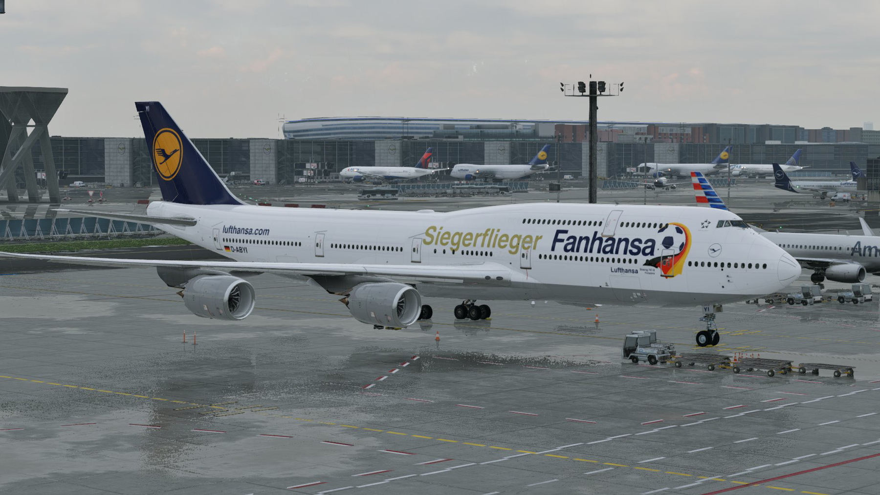 航空機・ヘリコプター Lufthansa B 747-8 D-ABYF Sachsen 1:500 Asobo 747-8i Lufthansa D-ABYC 