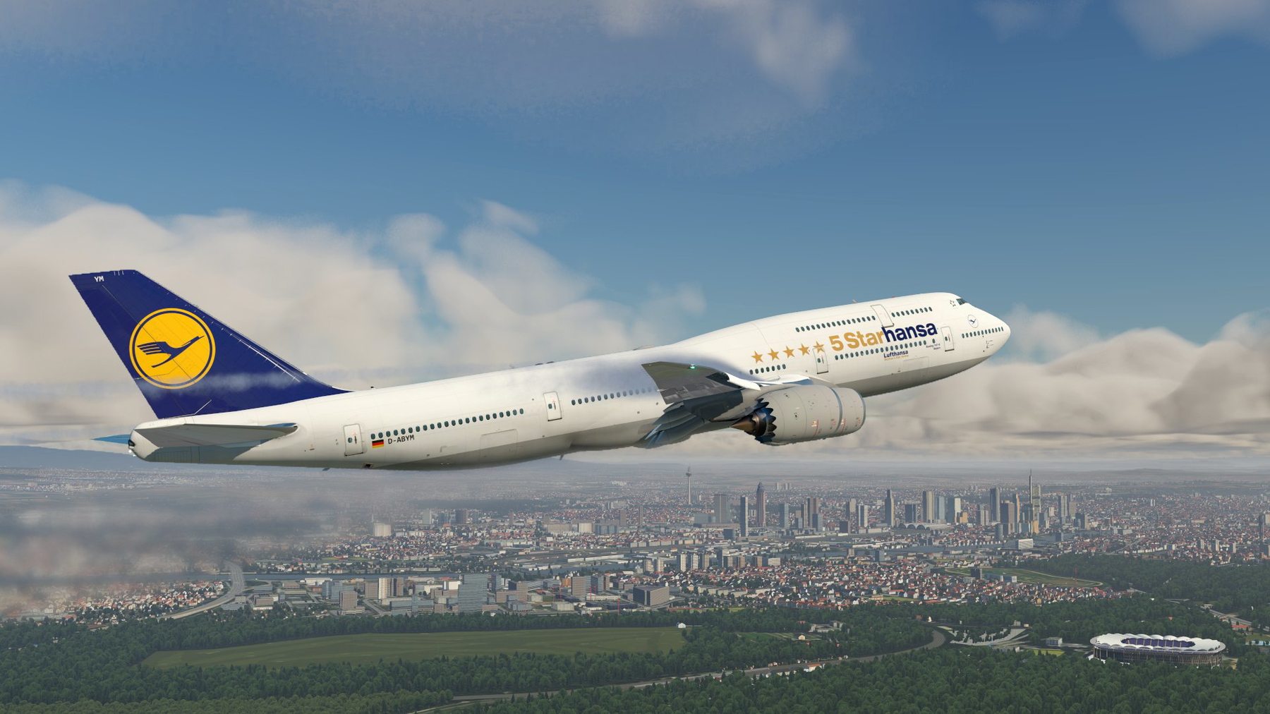 ssg748 SSG 747 -8 v2.7 - Lufthansa Fleet Pack » X-Plane 12