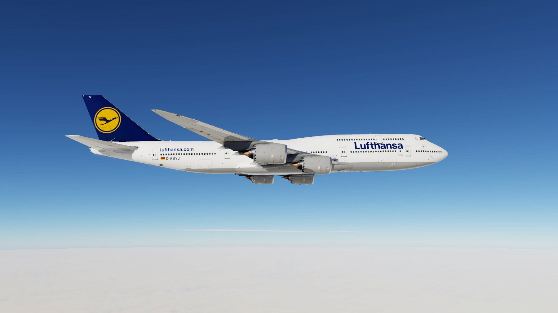 ssg748 SSG 747 -8 v2.7 - Lufthansa Fleet Pack » X-Plane 12