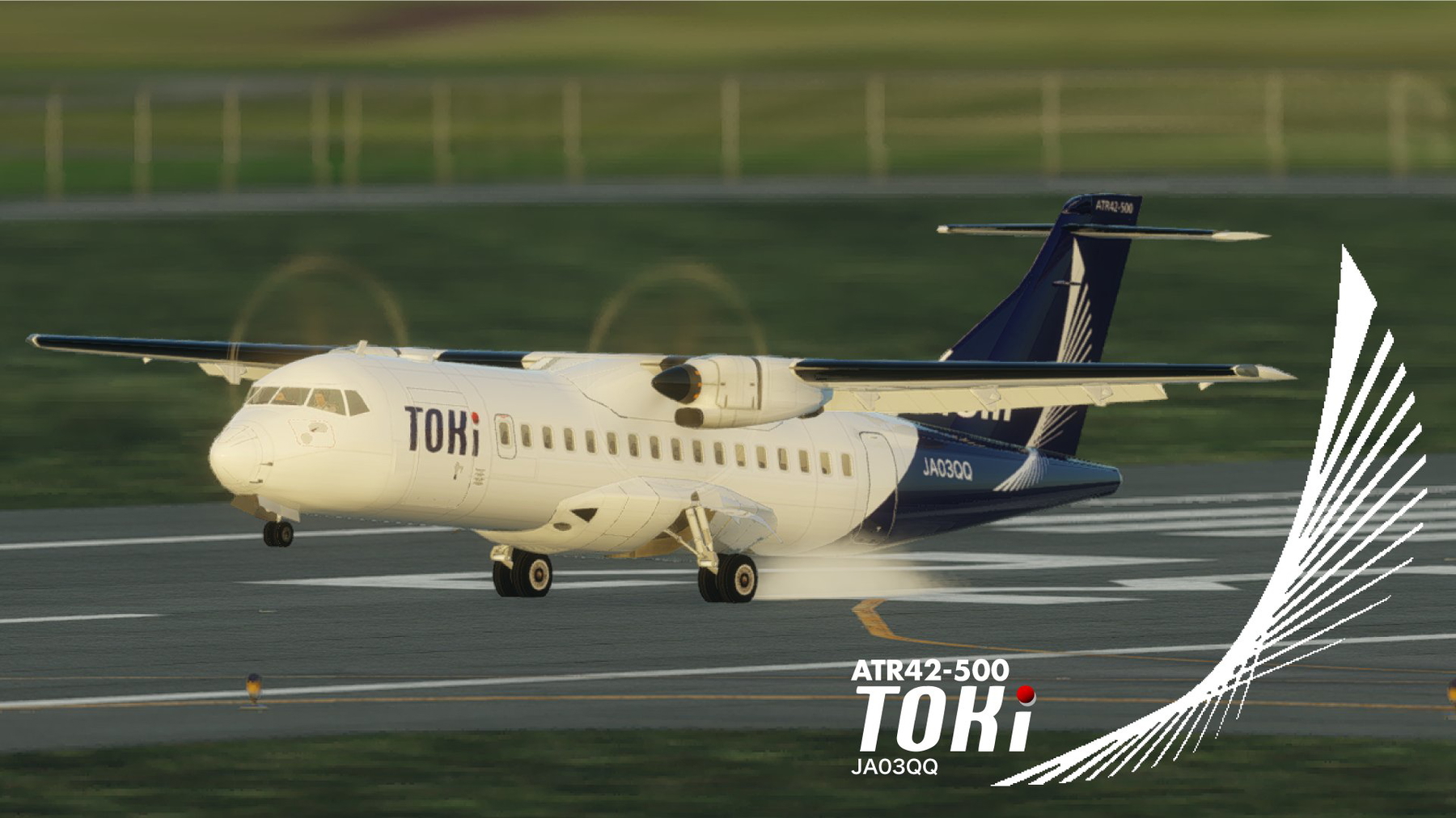 TOKI AIR JA03QQ for Riviere ATR42-500 - X-Plane.to