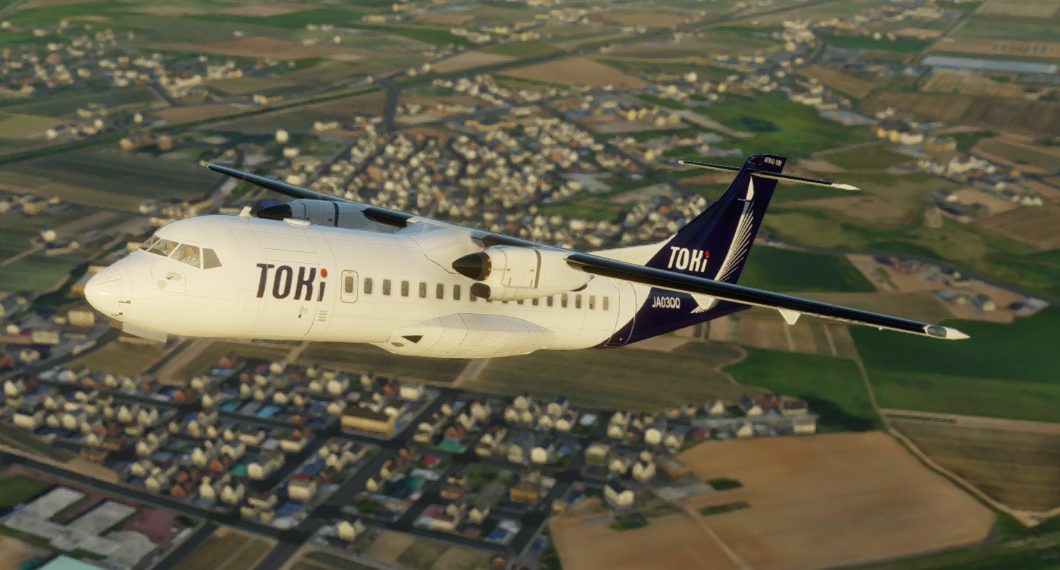 空 TOKI AIR JA03QQ for Riviere ATR42-500 - X-Plane.to