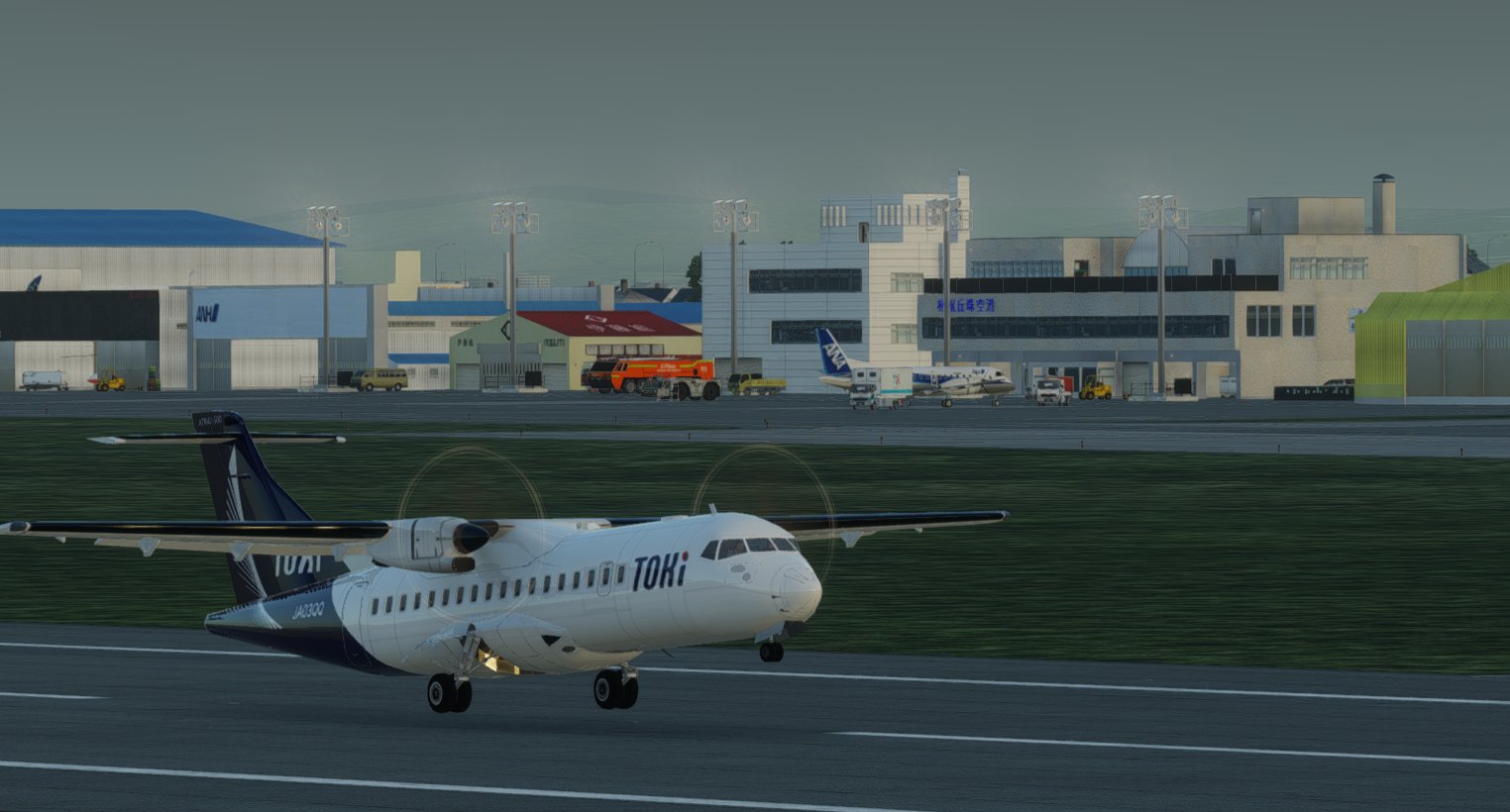 TOKI AIR JA03QQ for Riviere ATR42-500 - X-Plane.to
