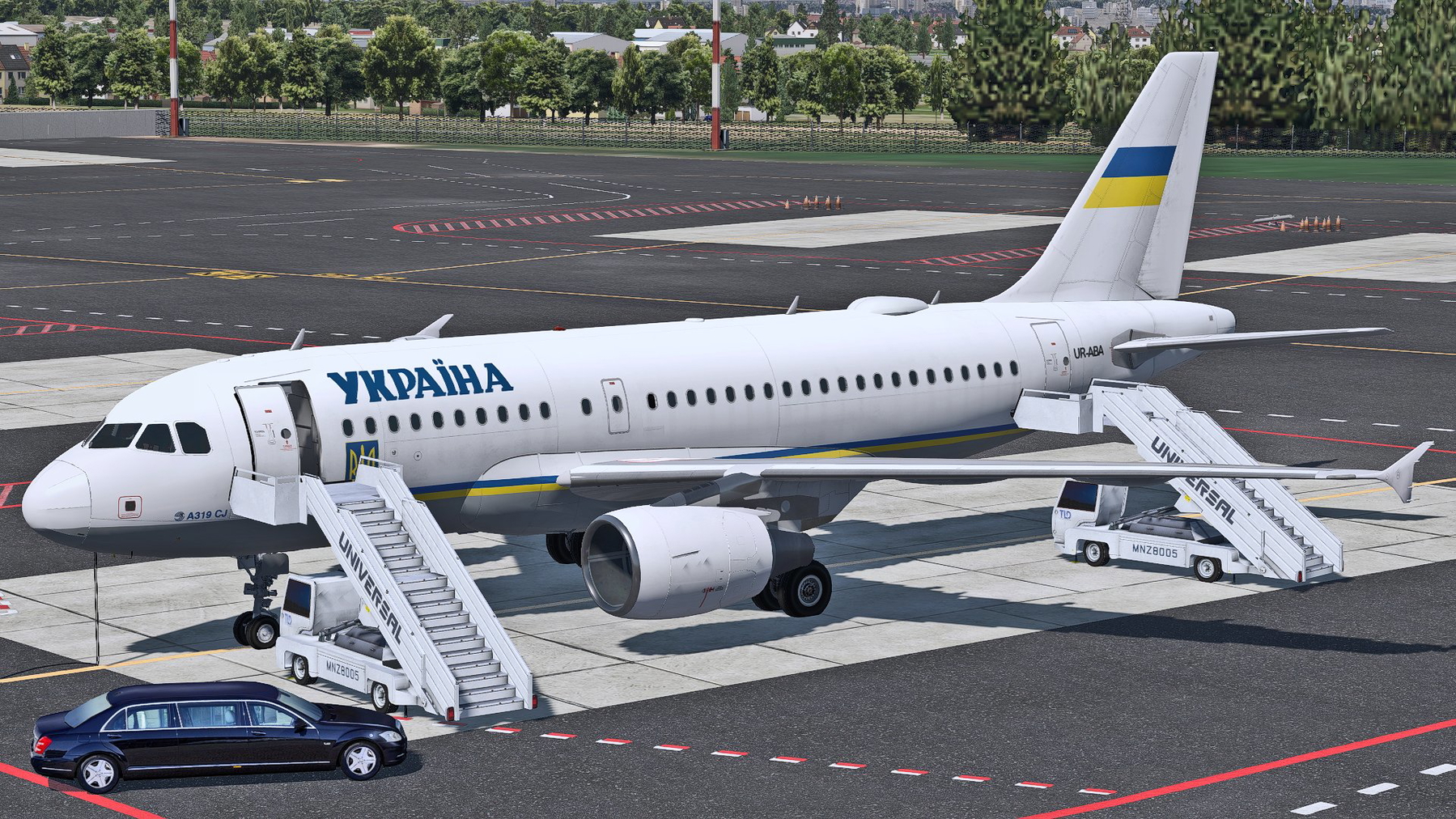 Toliss A319] Ukraine Air Enterprise UR-ABA - X-Plane.to