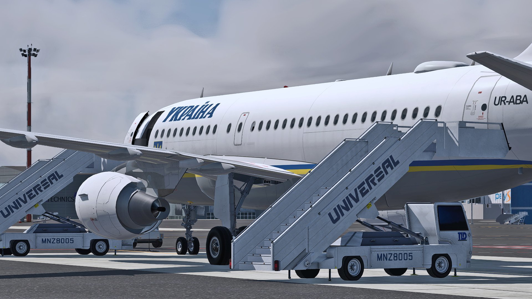 Toliss A319] Ukraine Air Enterprise UR-ABA - X-Plane.to