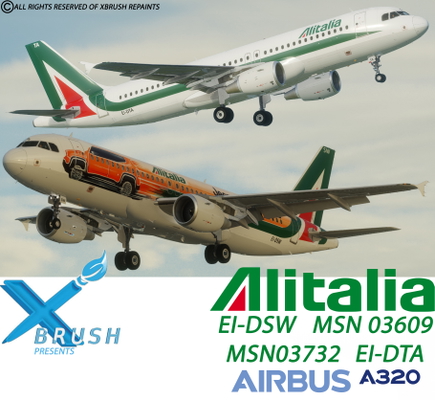 ToLiss A320 CEO Alitalia Pack