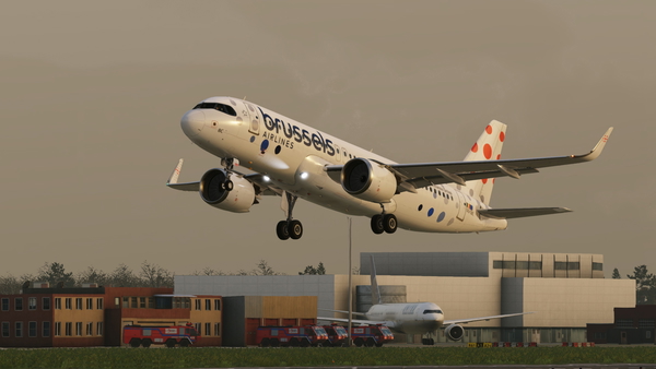 Toliss A320neo Brussels Airlines OO-SBC