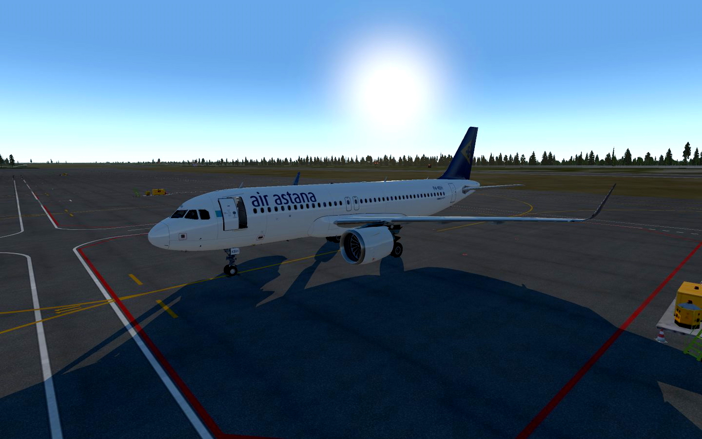 Toliss a320neo Air Astana » X-Plane 12