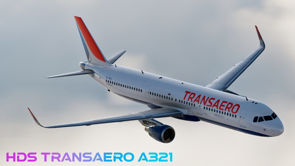 ⚡TRANSAERO 4K & 8K / EI - LED (VKO) / A321 TOLISS + CARDA
