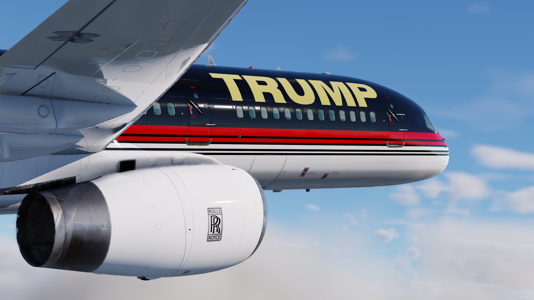 Trump 2022 refresh B757-200 | FlightFactor - X-Plane.to