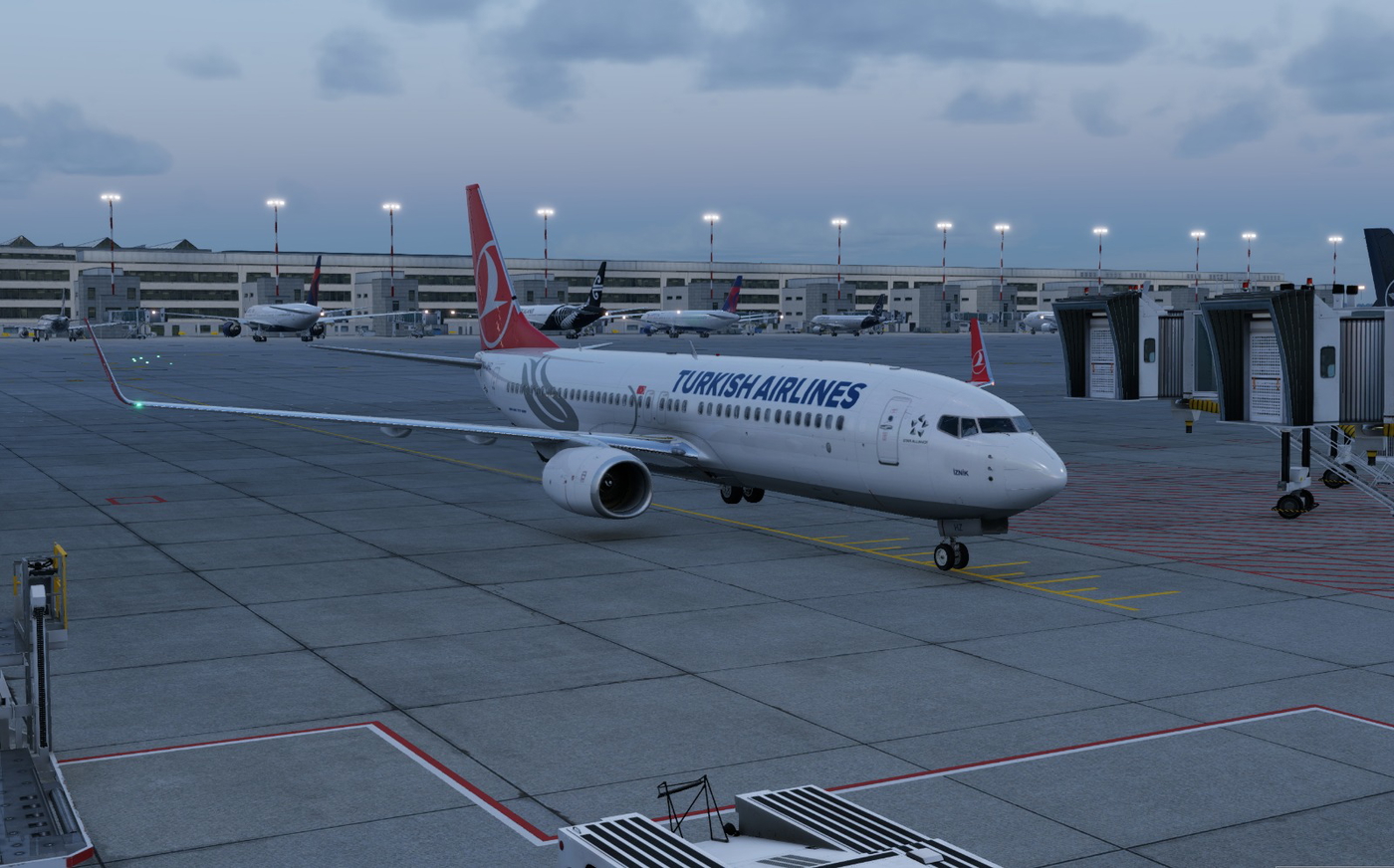 Turkish Airlines 737-800 (Cabin+Yoke+Cabin Seats) - X-Plane.to