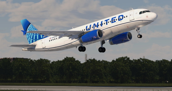 United Airlines "Evo-Blue" A320-232 (N488UA)