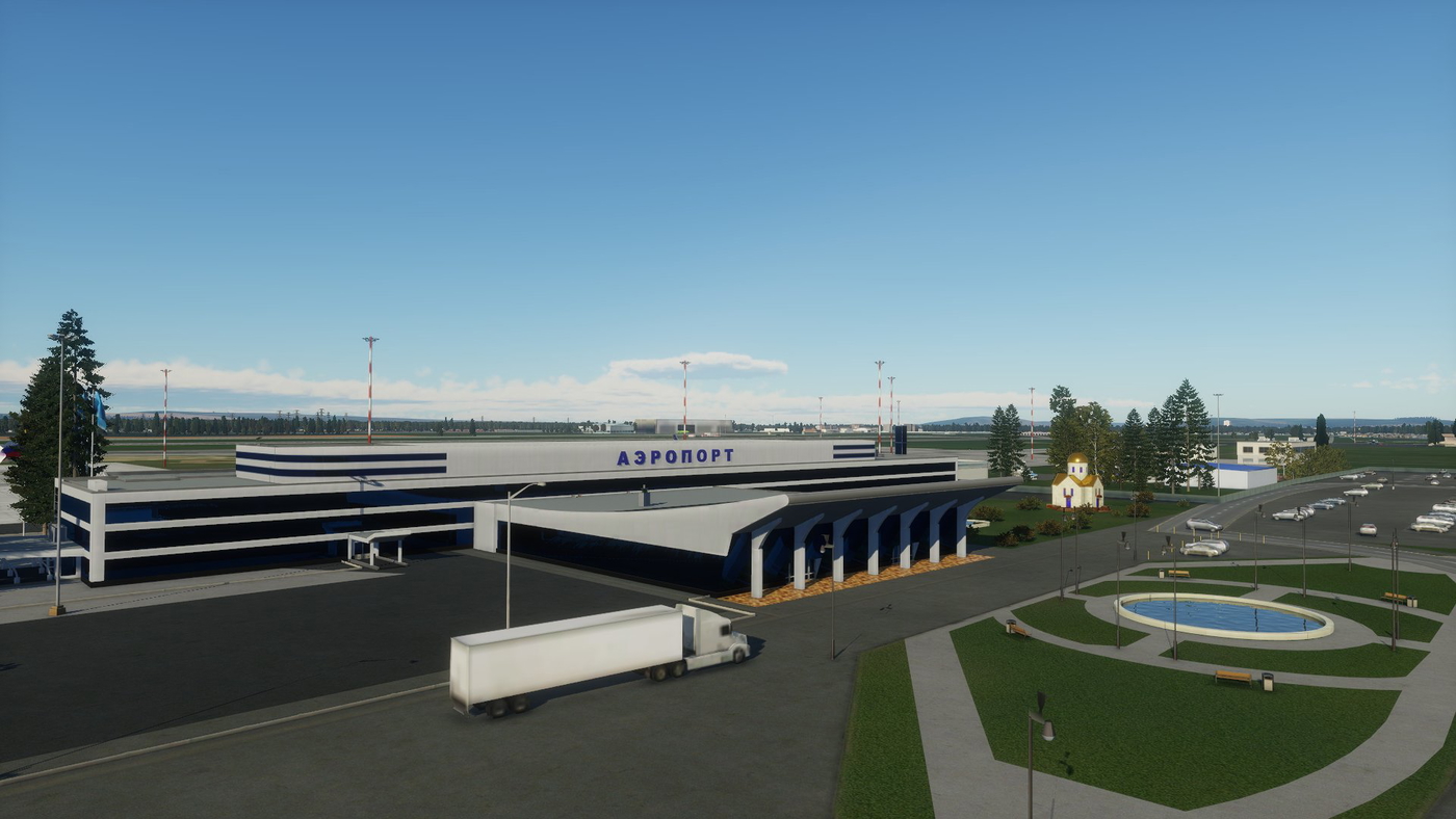 URMM Mineralnyye Vody Intl X Plane to URMM Mineralnyye Vody Intl X Plane to