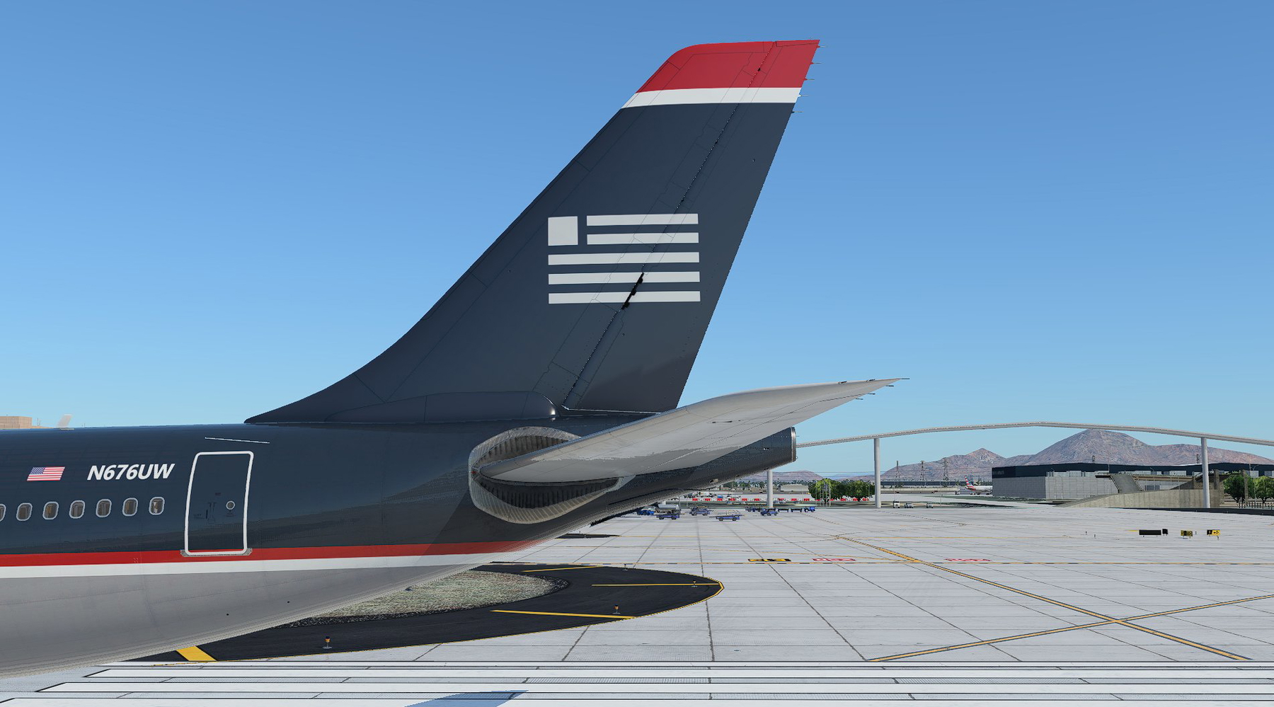 航空機・ヘリコプター U.S AIRWAYS AIRBUS A330-300 US Airways Airbus A330-300