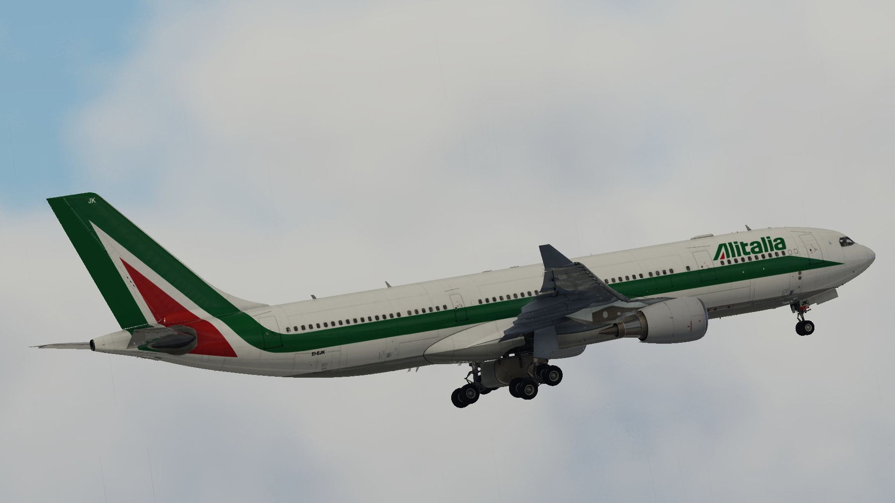 X-Works A330-200 - Alitalia 2005 Livery - EI-EJK 