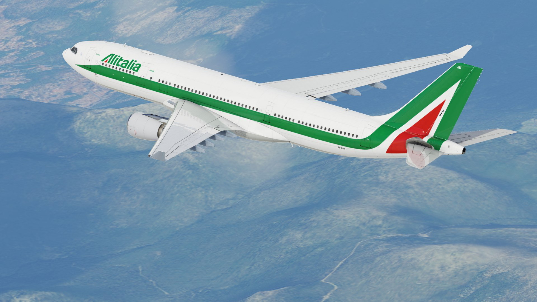 X-Works A330-200 - Alitalia 2005 Livery - EI-EJK 
