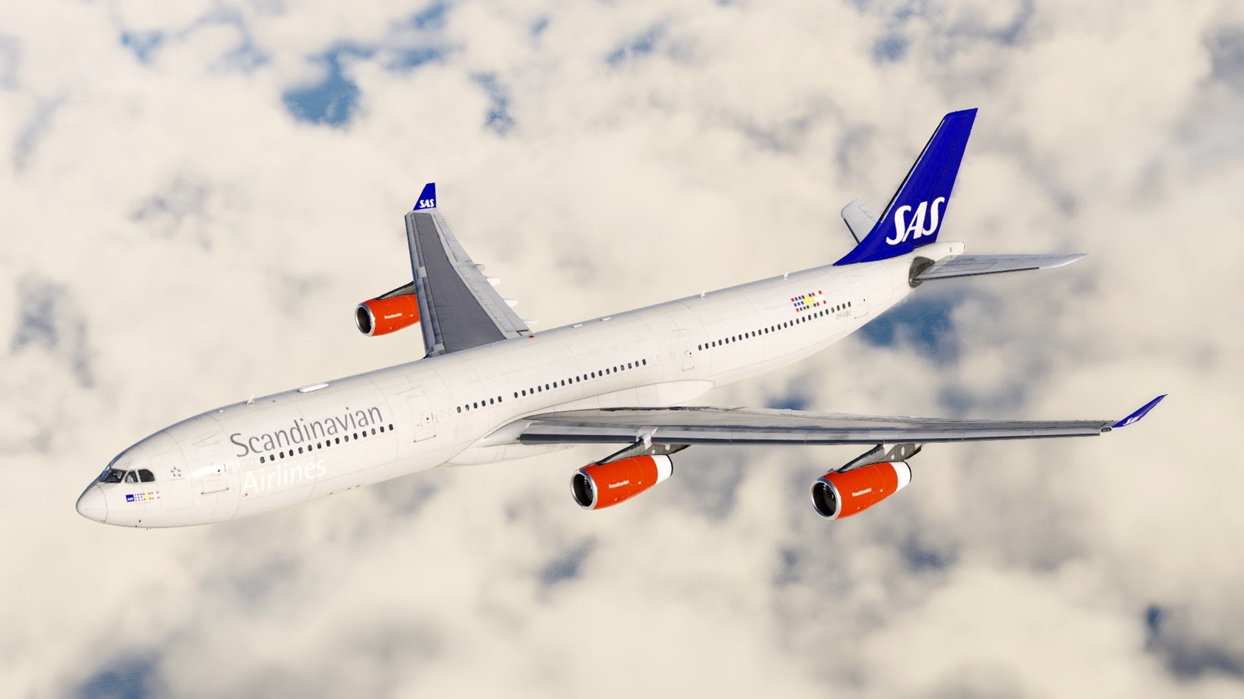 X-Works A340-300 | Scandinavian Airlines System (SAS) | Fleet 