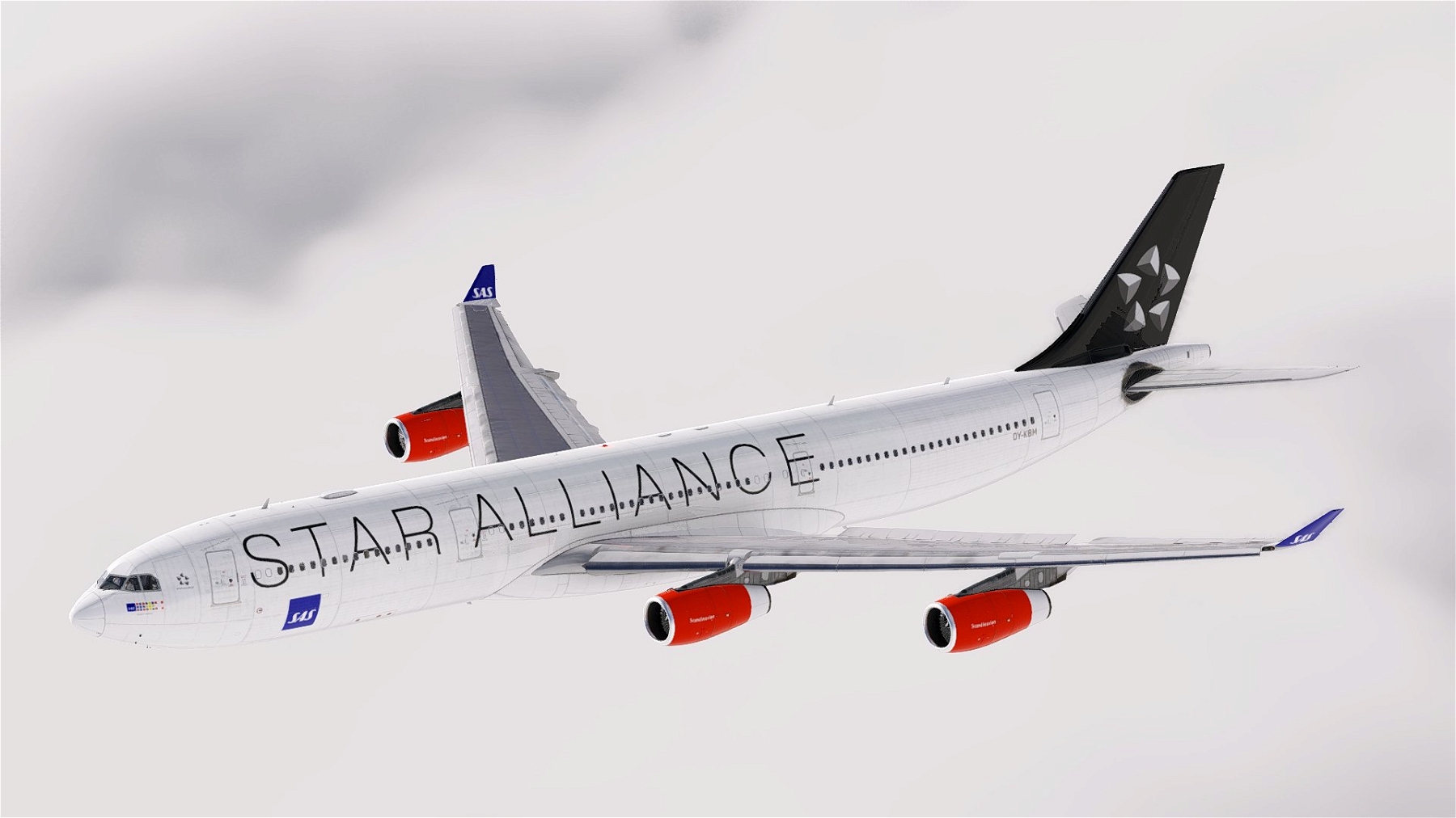 X-Works A340-300 | Scandinavian Airlines System (SAS) | Fleet 