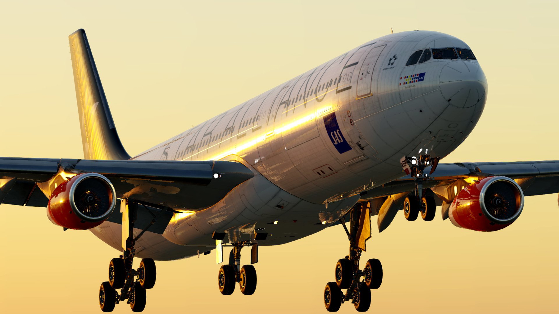 X-Works A340-300 | Scandinavian Airlines System (SAS