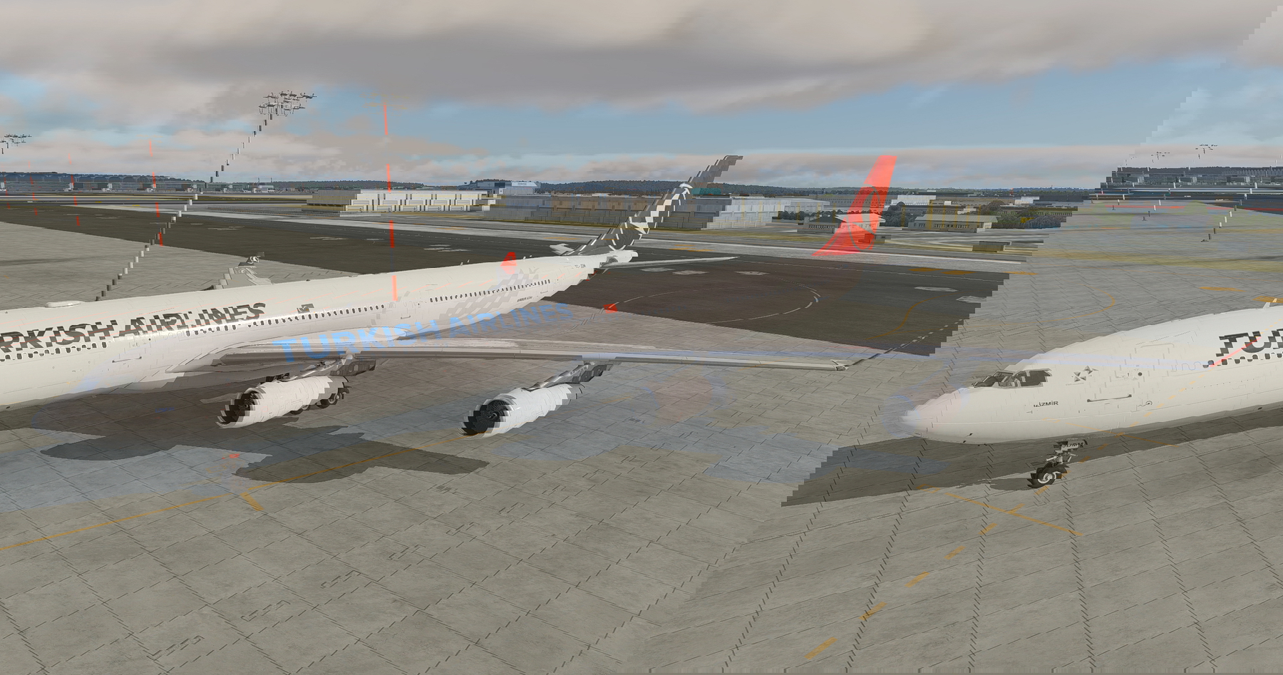 ボックス　航空機 X-Works A340-300 | Turkish Airlines, with 4K cabin | Fleet pack