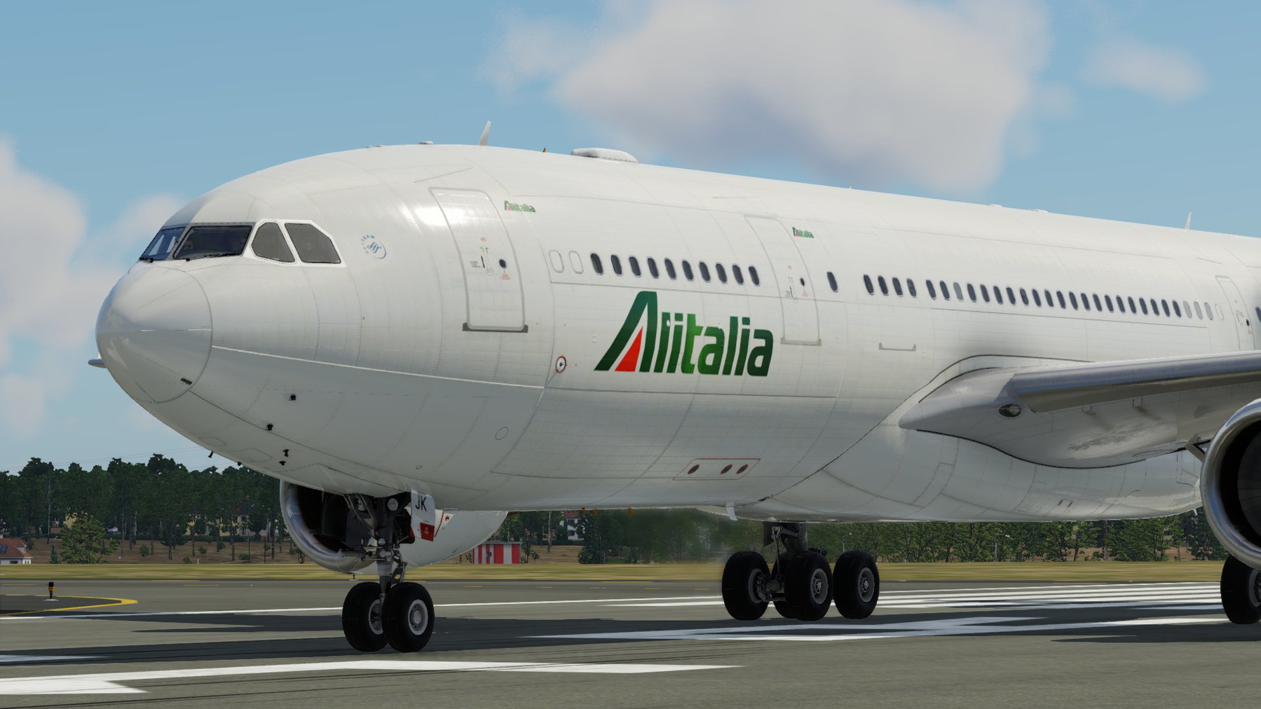 X-Works Airbus A330-200 Alitalia | 4K - X-Plane.to