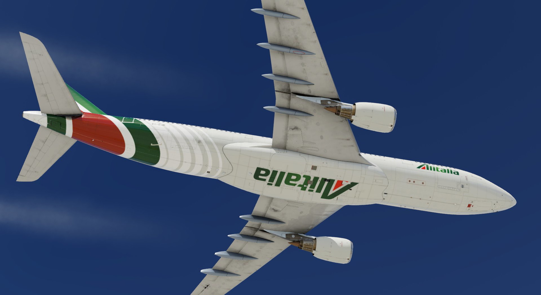X-Works Airbus A330-200 Alitalia | 4K - X-Plane.to
