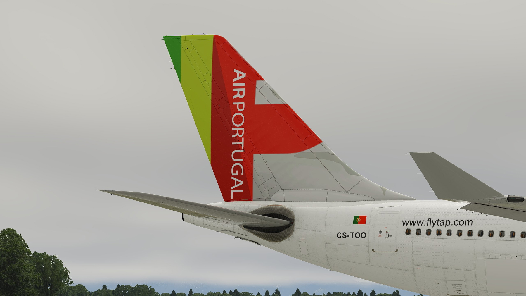 TAP機 Aviationtag CS‐TOE A330 Aviationtag - Airbus A330 – CS-TOE - TAP Air Portugal (light