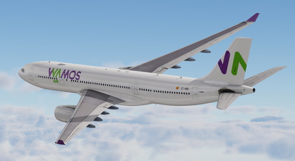 X-Works Airbus A330-200 Wamos Air | 4K