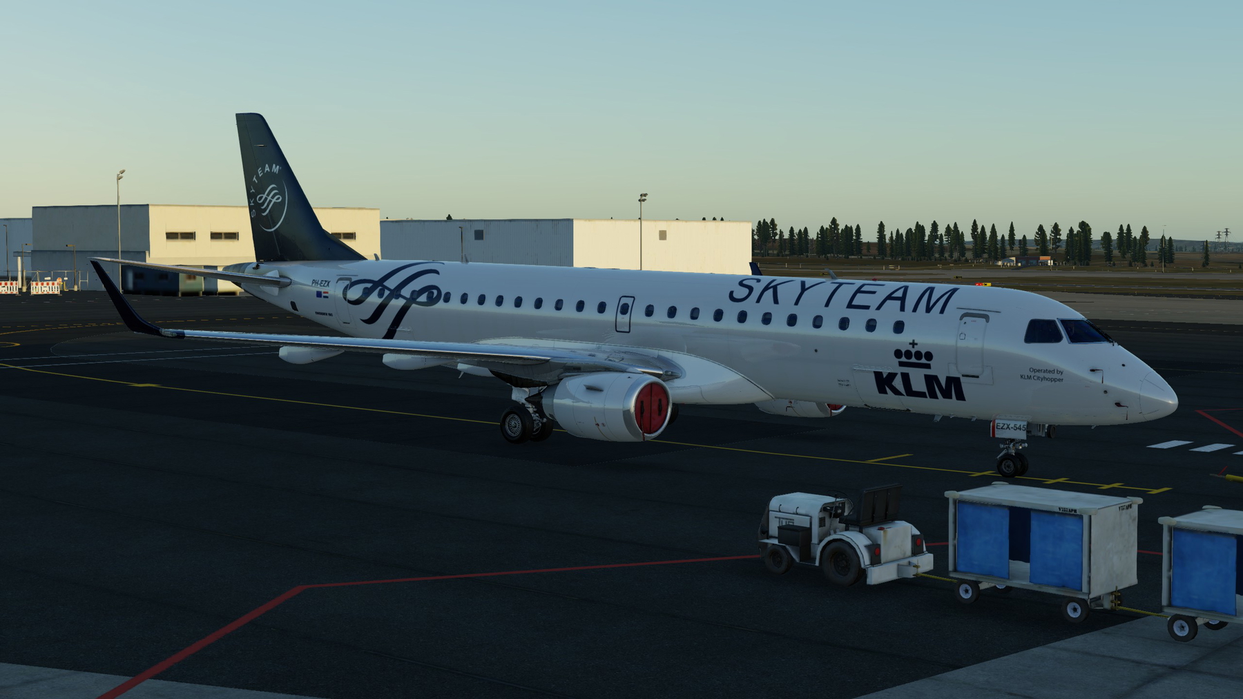 専用KLM E190 BA E170 19746_Embraer-190-100STD_PH-