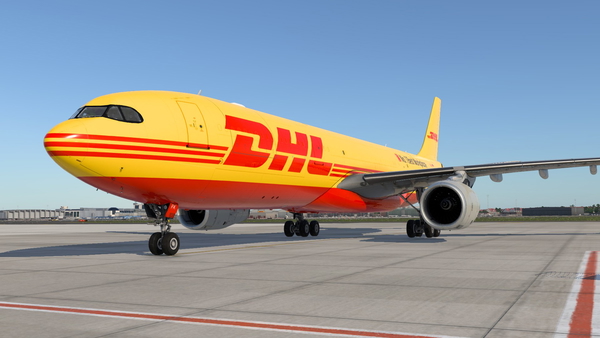 [XP12] DHL "No.1 Best Workplace" (Laminar a330-300 P2F mod)