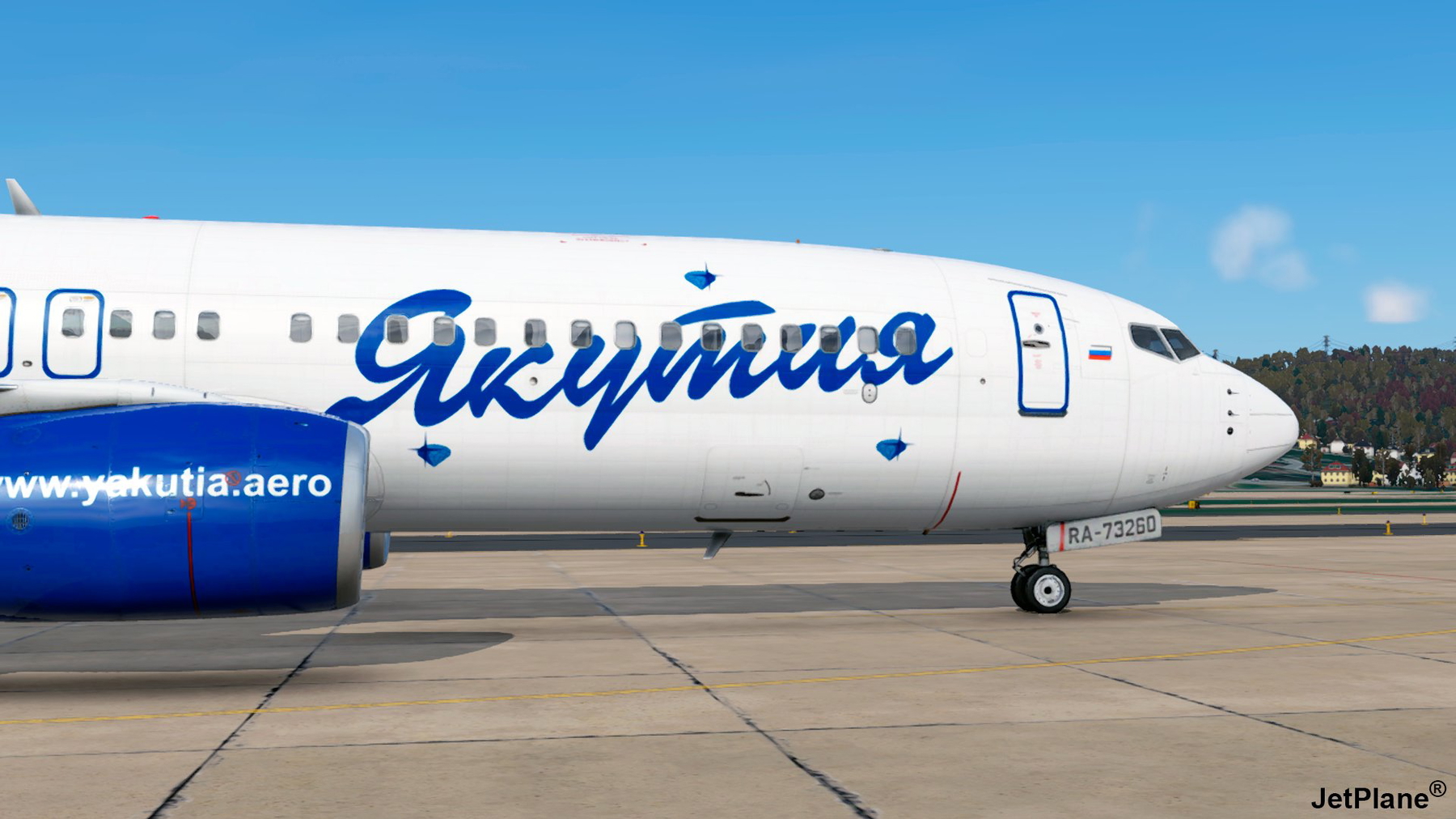 🌟 YAKUTIA 4K / RA-73260 / LEVELUP B737-800NG - X-Plane.to