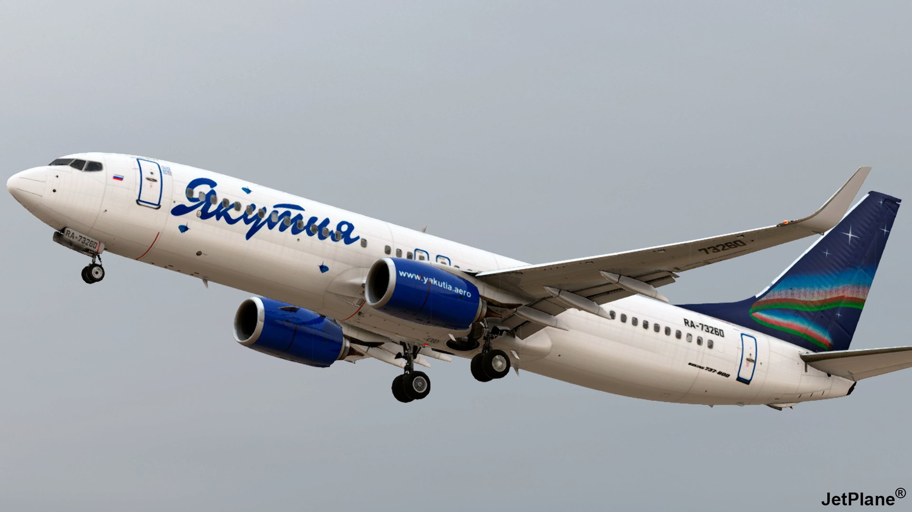 🌟 YAKUTIA 4K / RA-73260 / LEVELUP B737-800NG - X-Plane.to