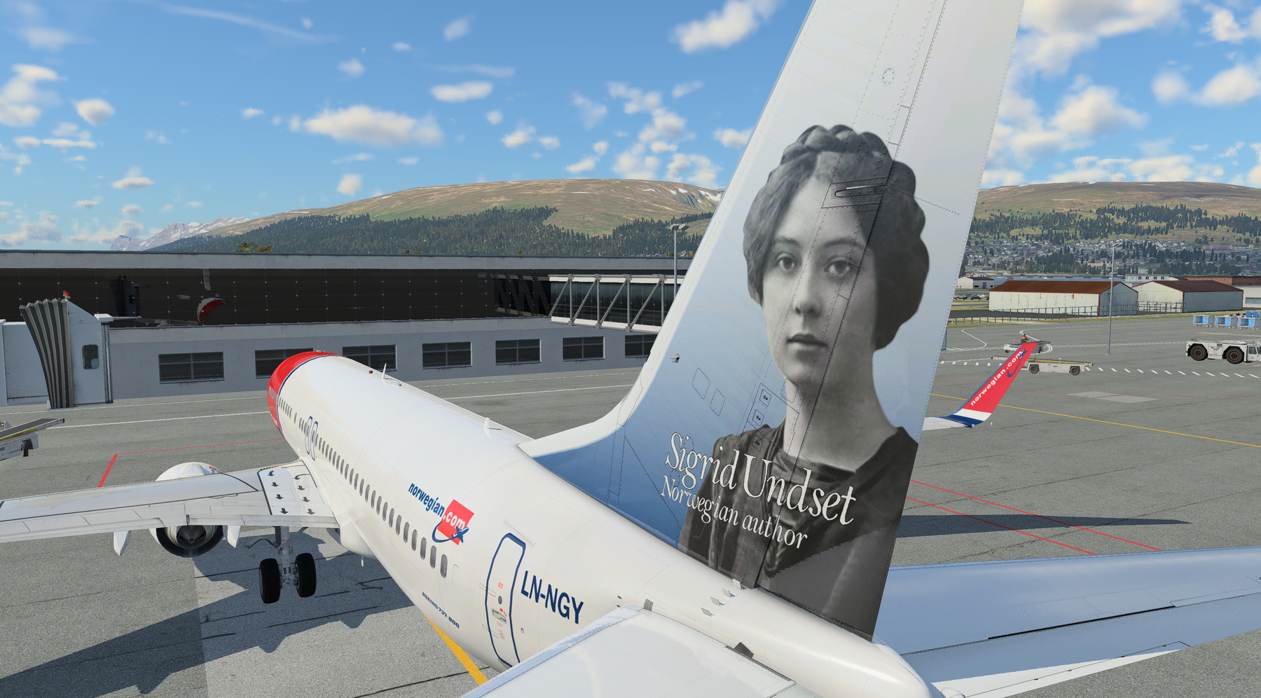 オクノリダー zibo-737-800-norwegian-sigrid-