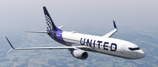 Zibo 737 Fictional United Concept Livery - N76508
