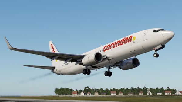Zibo Boeing B737-800 Corendon Dutch Airlines | 4K