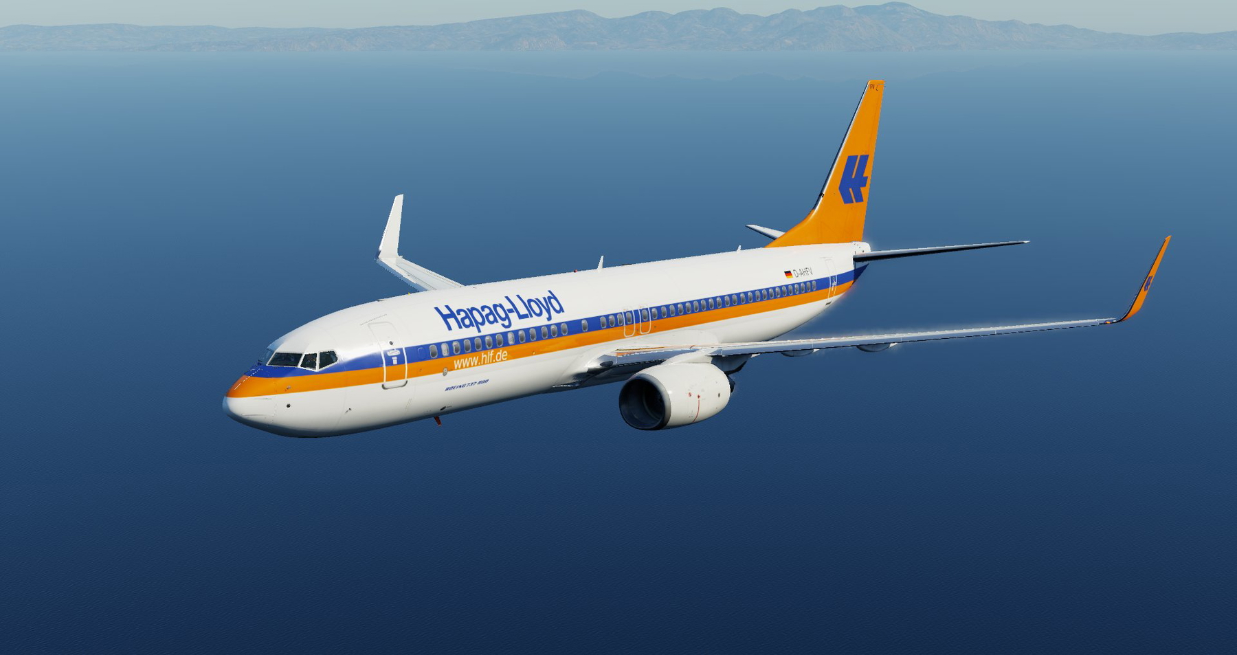 Zibo/Default 737-800 Hapag-Lloyd Livery D-AHFV - X-Plane.to